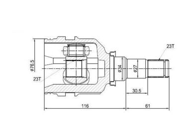 Aks Kafası İç Corolla 1988-2002