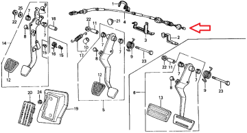 Debriyaj Teli Civic 1988-1991