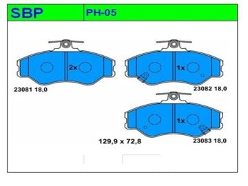 Ön Balata H100 Minibüs 1994-2008 / H100 Kamyonet 1994-2003
