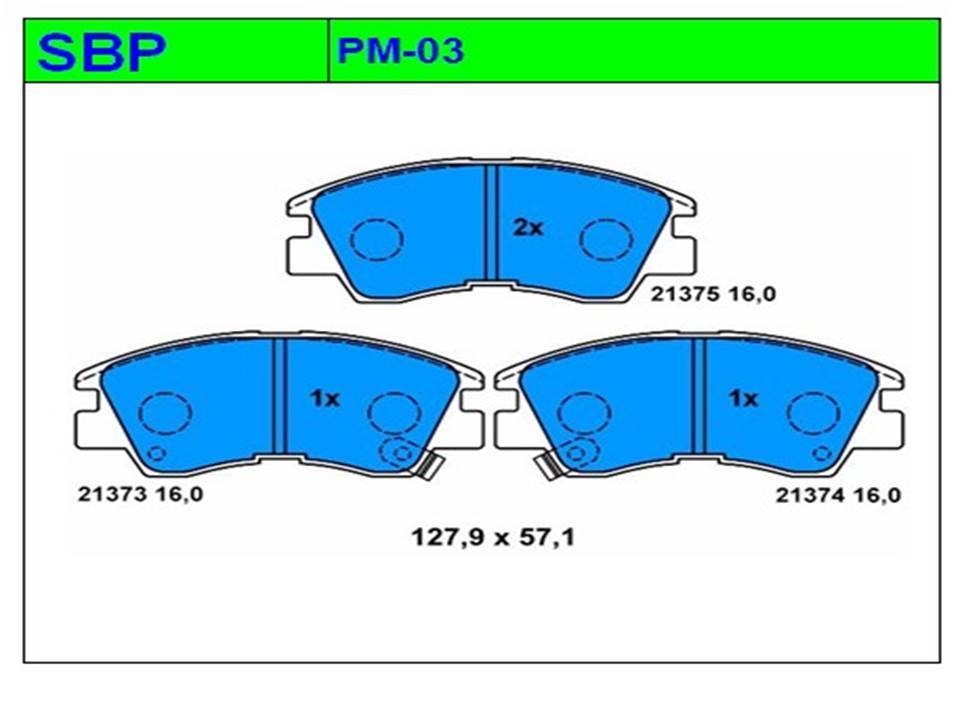 Ön Balata L300 / L200 1990-1998 / Pajero 1990-1993