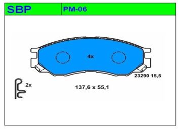 Ön Balata L200 1999-2001 4x2