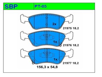 Ön Balata Avensis 1.6-2.0 1998-2000