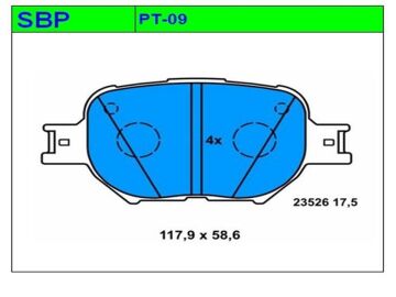 Ön Balata Corolla Verso 2002-2004
