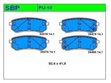 Arka Balata Picanto 2006-2011 / İ-10 2009-2011