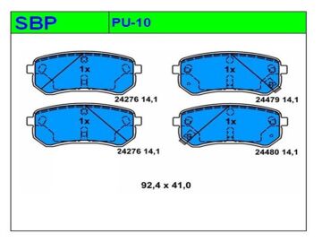Arka Balata Picanto 2006-2011 / İ-10 2009-2011