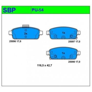 Arka Balata Cruze 2009- / Opel Astra J / Mokko 2012- / Zafira 2011-
