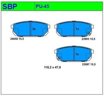 Arka Balata Sorento 2002-2009