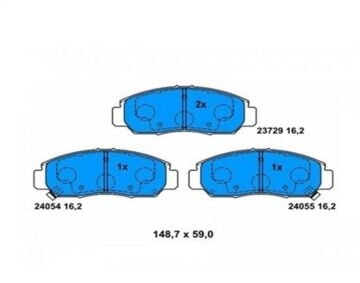 Ön Balata Civic 2007-2011 / Civic 2012-2015 FB7
