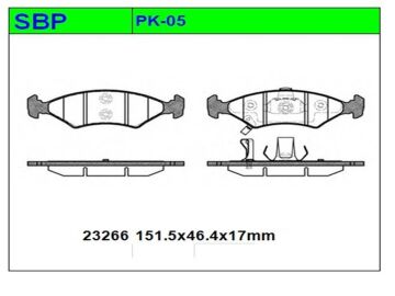 Ön Balata Sephia 1992- / Shuma 1998-