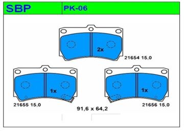 Ön Balata 323 1989-1998 / 121  1990-1998 / Rio 2000-2005 / Geely