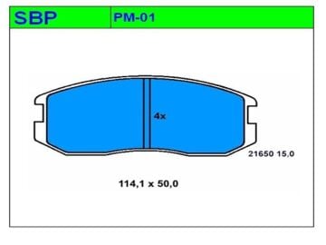 Ön Balata Lancer 1990-1996 / Terios 1997-