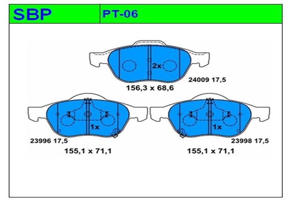 Ön Balata Avensis 2001-2002