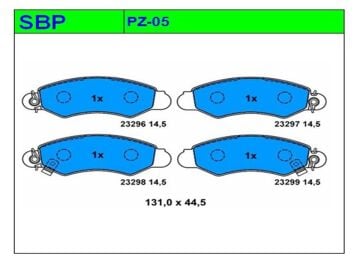 Ön Balata Swift 1998- Macar Tip