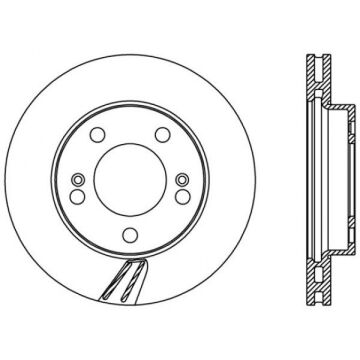 Ön Fren Disk Actyon 2006-