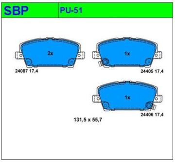 Ön Balata Civic 2006-2012 Hatchback