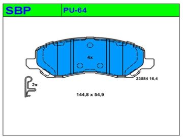 Ön Balata Lancer 2003-2008 / Asx 2010-