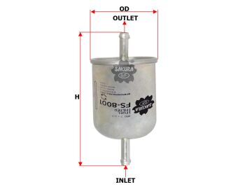 Benzin Filtresi Primera P11 / Maxima / Almera / Micra / Sunny / Terrano