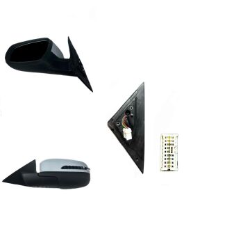 Ayna Sol Chery Tiggo Pro 7 / Tiggo Pro 8 2022-2024 Elektrikli Sinyalli Katlanır Isıtmalı Kamerasız 8 Fişli