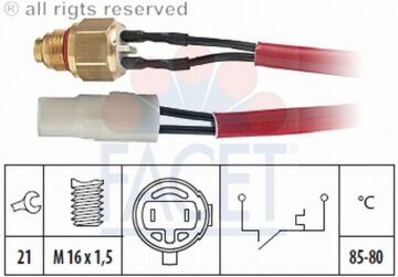Fan Müşürü Excel 1990-1994 / Lancer 1988-1991 Kablolu
