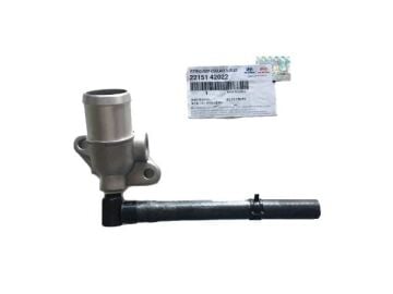 Silindir Kapak Su Çıkış Borusu H100 / Starex Borulu