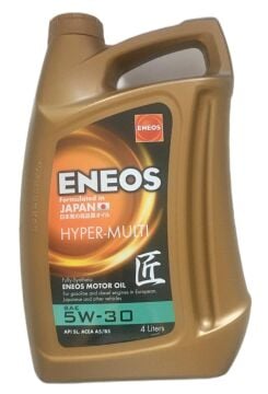 Motor Yağı 5W30 Eneos Hyper Multi 4 Litre Düz