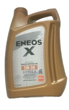Motor Yağı 5W30 Eneos X Hyper-X 4 Litre Partiküllü Yeni Ambalaj