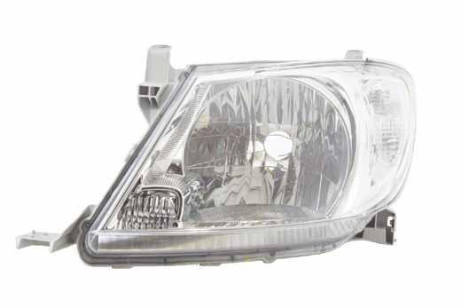 Far Sağ Hilux Vigo 2008-2010 Beyaz Sinyalli Elektrikli