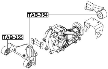 Difransiyel Burcu Terios 2006-