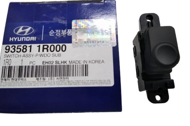 Cam Açma Düğmesi Arka Accent Blue 2011-