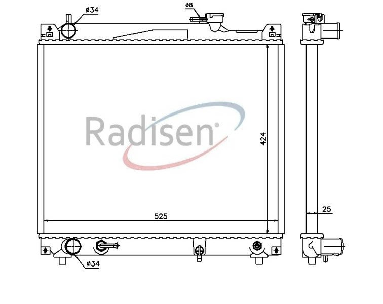 Su Radyatörü Vitara Grand 2.0