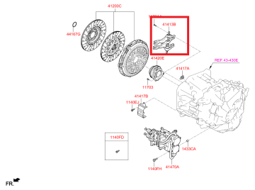 Debriyaj Çatalı Accent Blue / İ-30 / Tucson / Elantra / Kona / Sportage / Ceed 7 İleri