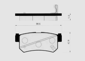 Arka Balata Actyon 2006- / Kyron 2006- / Rexton 2002-