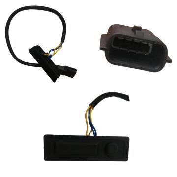 Bagaj Açma Düğmesi Qashqai 2014-2018 J11 / X-Trail 2014-2018 Çift Buton