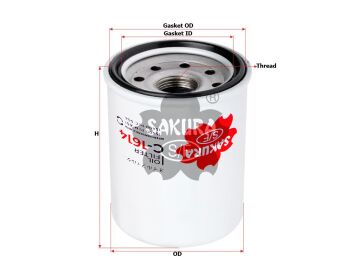 Yağ Filtresi Civic 2001-2020 / Accord 2003- / Jazz 2002- / City 2002- / Crv 2007- / Hrv