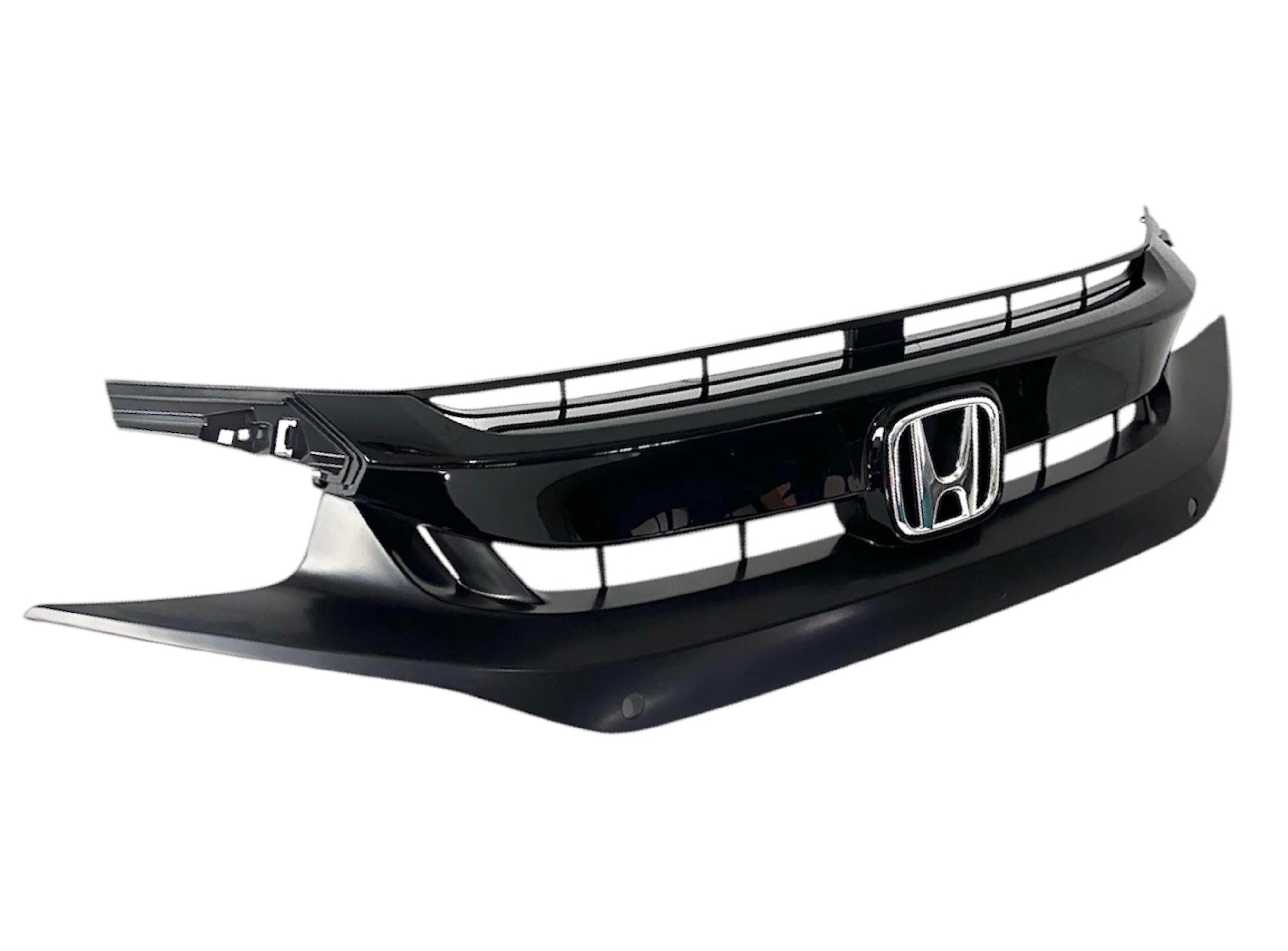 Ön Panjur Civic 2019-2021 FC5 Siyah Armalı Park Sensör Delikli