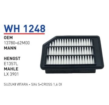 Hava Filtresi SX4 S-Cross 2013- 1.6 Ddis D16aa / Vitara 2015- 1.6 DT