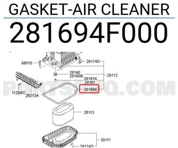 Hava Filtre Contası H100 2004- Kamyonet